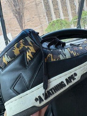 BAPE Black & Camo Low-Top Sneaker